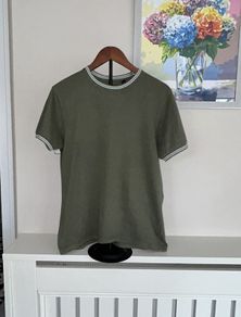 Khaki Green Short Sleeved Tee-shirt from Brave Soul