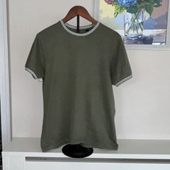 Khaki Green Short Sleeved Tee-shirt from Brave Soul