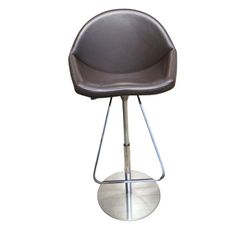 Luxury Designer Leather Adjustable Stools  set 6