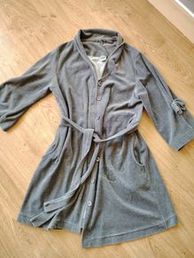 Grey Dressing Gown  Size 12