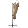 Cantilever Umbrella with Double Top  Taupe Image 2