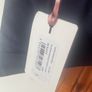 Ted Baker blushing bouquet skinny scarf navy Image 3