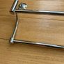 NEW   Double bathroom towel rail in chrome  Approx 2 ft long. See measurements in photos Image 2