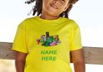 Personalised Minecraft T-shirt For Kids Free Postage