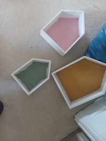 Doll house shelves