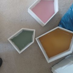 Doll house shelves