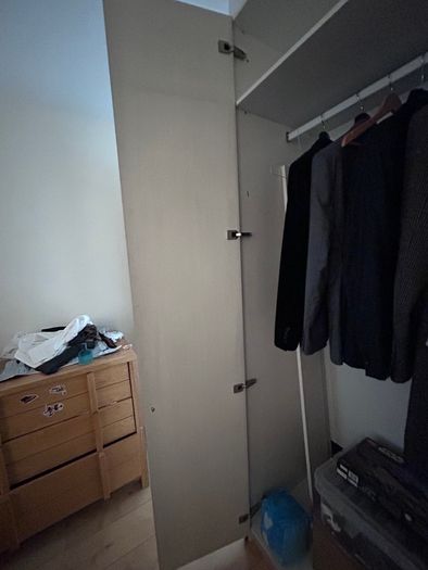 White 4-Door Fitted Wardrobe