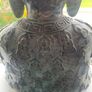 Chinese bronze Buddha heavy very beautiful gold Image 6