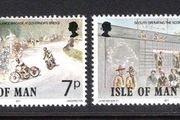 1977 Isle of Man Linked Anniversaries Commemorative Stamp Mint Never Hinged (MNH)