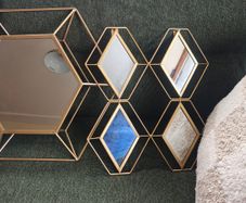 2 Gold Mirrors