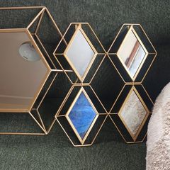 2 Gold Mirrors