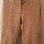 Suede Trousers 12/14 Honey Beige Image 3