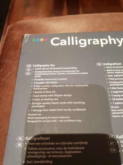Crelando Calligraphy Set  - 30 Piece Set - Brand New