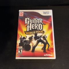 Guitar Hero World Tour Nintendo Wii Ntsc Brand New Sealed