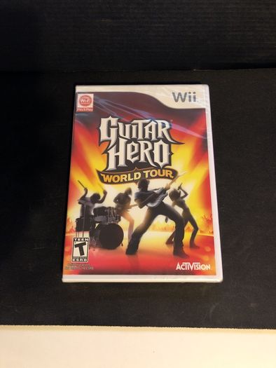 Guitar Hero World Tour Nintendo Wii Ntsc Brand New Sealed