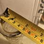 Pair of Cut Glass vases with Hallmarked 1919 London Silver Rims Image 3