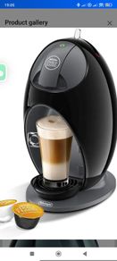 Nescafe Dolce Gusto Coffee Machine Jovia Manual Coffee - Black, EDG250.B (UK Specifications)