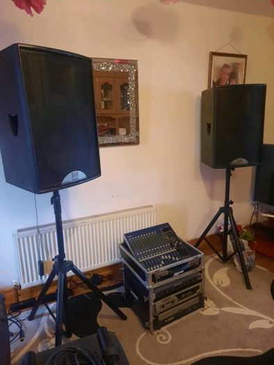 Martin Audio Black Line F15+Power Amplifier Crown