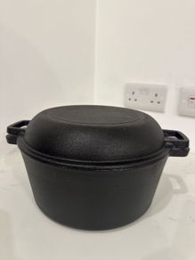 Cast Iron Casserole Pot with Lid