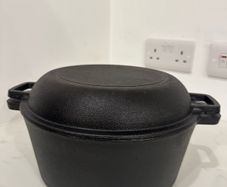 Cast Iron Casserole Pot with Lid