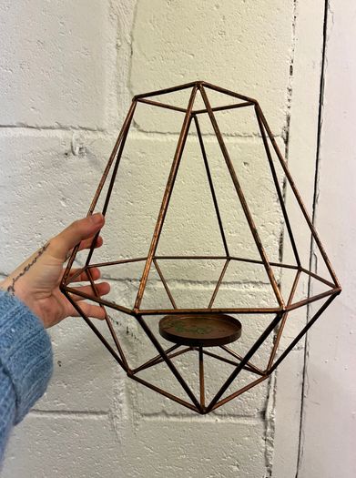 Gold Lantern, Geometric Decor & Candleholder Job Lot