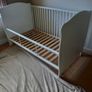 Cot bed with brand new mattress Image 2