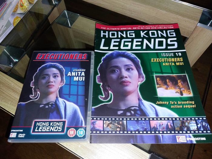 collection of Hong Kong Legend DVDs and magazine