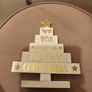 Shabby chic wooden christmas tree Image 2