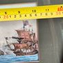 Framed Picturer print of The Spanish Armada, a naval fleet sent by Spain against England in 1588. Image 5