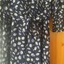 Emily & Me V neck purple navy midi dress UK 16 Image 7