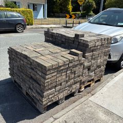 pallets of bricks