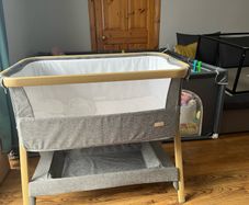 Tutti Bambino bedside crib (co-sleeper) for sale