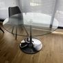 Round Glass Dining Table Image 4