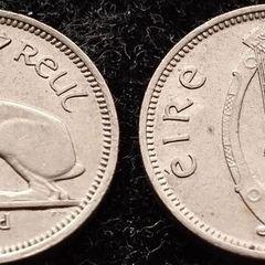 [#1253] - Ireland 1964 | 3 Pence | Irish 3d | Hare | KM.12a