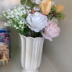 Vase With Artifical Flowers