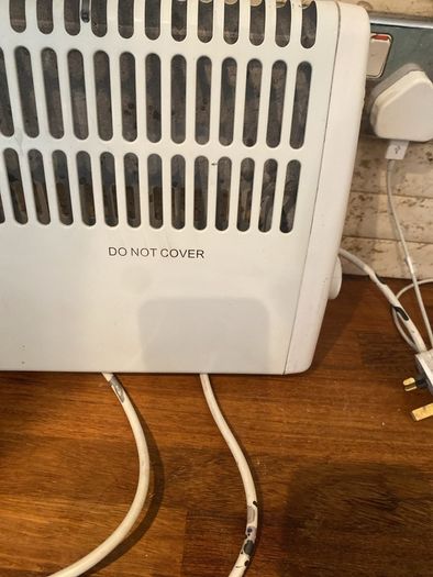Small convector heater