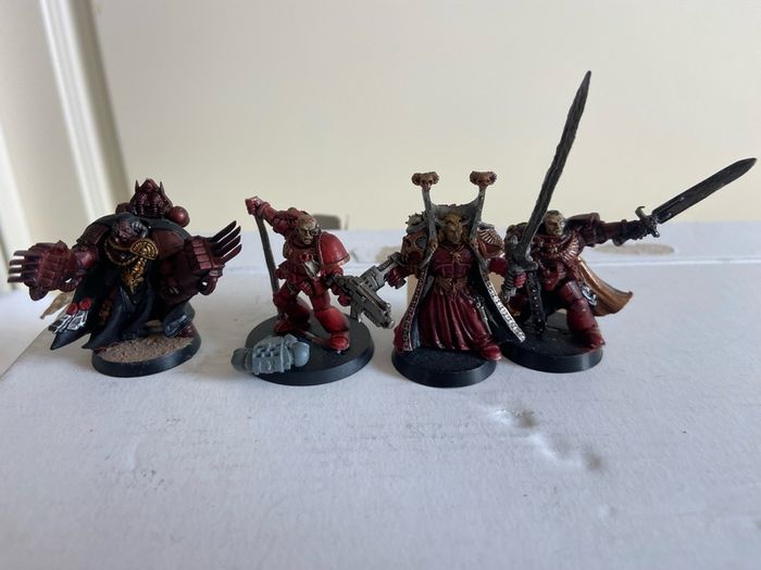 Warhammer 40k first born Blood Angels (mostly) character lot
