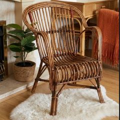 Vintage Bamboo & Rattan Chair