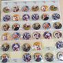 Naruto Badges x 91 badge pin collectable playstation Image 3