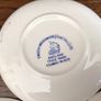 3 Vintage blue & White Wedgwood mini picture plates Image 6