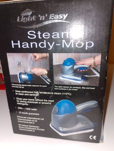 Light 'n' Easy Steam Handy-mop NEW