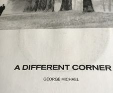 George Michael vinyl single record - A different corner