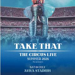 4 X Excellent Golden circle tickets for Take That  @ the Aviva Dublin