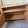 Solid oak TV unit Image 2