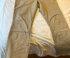 Arne Tan Cream Chinos 34"