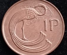 Ireland - 1990 - 1 Penny - 1p - Bird - KM.20a - UNC - [2710]