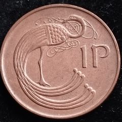 Ireland - 1990 - 1 Penny - 1p - Bird - KM.20a - UNC - [2710]