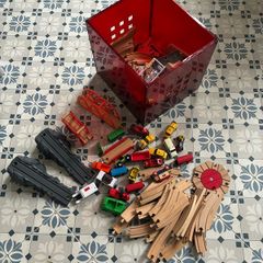 Wooden Tracks and Vehicles