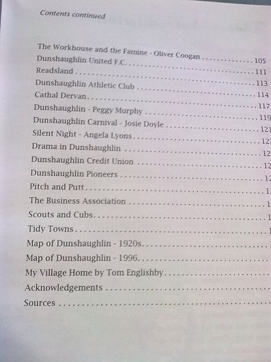 Dunshaughlin through the years Ireland Irish Meath local history Signed