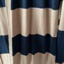 long cardigan striped navy & tan oasis size 12 Image 6
